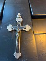 Vintage Kruisbeeld Hanger met Jezusfiguur, Ophalen of Verzenden