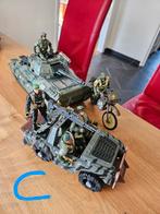 Leger speelgoed set: Tank, jeep, motor en soldaten, Ophalen of Verzenden, Gebruikt, Jongen