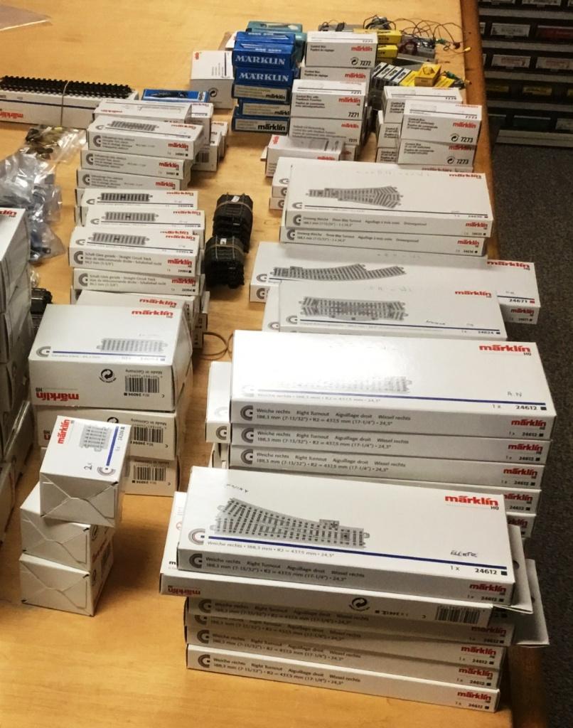 Märklin H0 C-RAILS - EL-WISSELS - RELAIS enz. los te koop, Hobby en Vrije tijd, Modeltreinen | H0, Wisselstroom, Gebruikt, Rails