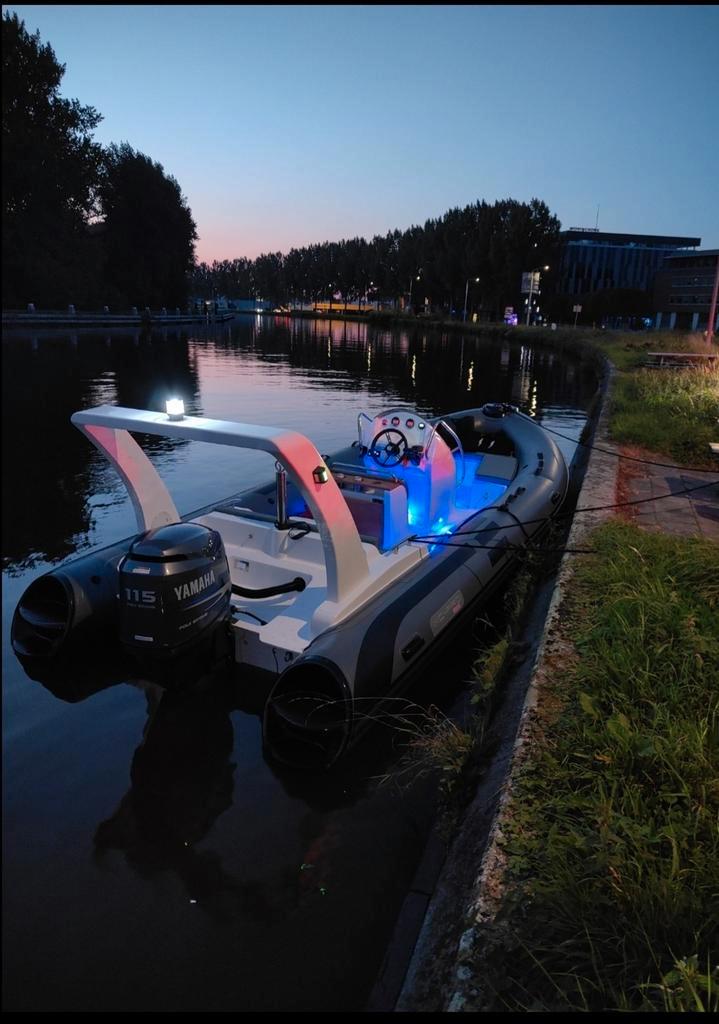 RI​B XC-PRO 600 (2024) HYPALON | 115pk Yamaha(339u)+ trailer, Watersport en Boten, Rubberboten, Gebruikt, Yamaha, Overige materialen