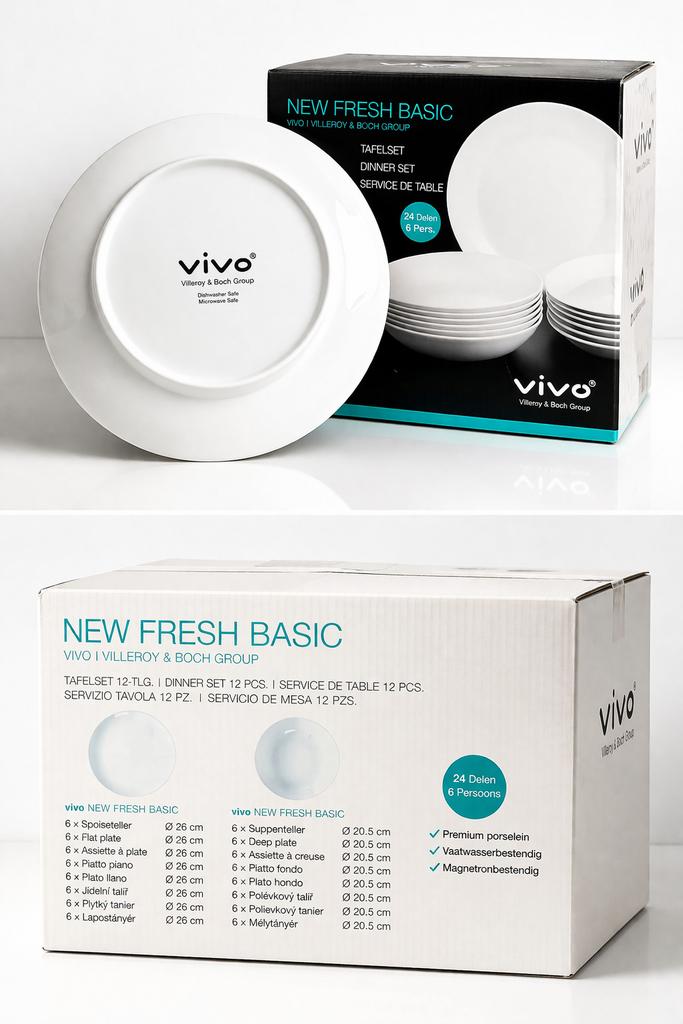 like. by Villeroy & Boch Frühstücks-Geschirrset