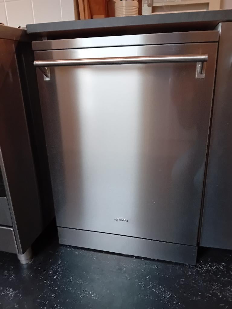 Smeg vaatwasser RVS, Ophalen, Gebruikt, Minder dan 85 cm, Eco programma