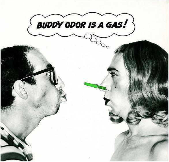 Neder-Pop L.P. (1979) Buddy Odor - Buddy Odor is a Gas !, Cd's en Dvd's, Vinyl | Rock, Gebruikt, Poprock, 12 inch, Ophalen of Verzenden