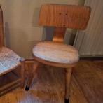 kinderstoeltje retro hout school, Ophalen