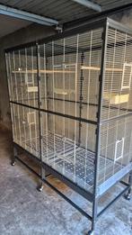 Montana Paradiso 150 vogelkooi ZGAN, Dieren en Toebehoren, Vogels | Hokken en Kooien, Ophalen, Zo goed als nieuw, Metaal, Vogelkooi