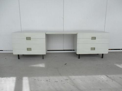 Pastoe DB10 kaptafel/ nachtkastjes design Cees Braakman 60s, Huis en Inrichting, Kasten | Ladekasten, Gebruikt, Minder dan 100 cm