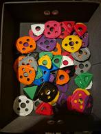 Triqo onderdelen - 70 stuks - Verschillende vormen enkleuren, Ophalen of Verzenden, Gebruikt, Overige typen, Overige