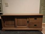 Teak houten tv kast., Ophalen, Gebruikt, 100 tot 150 cm, Teakhout