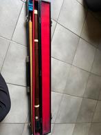 Biljartkeu 140cm met Koffer, Sport en Fitness, Ophalen, Gebruikt, Keu of Ballen