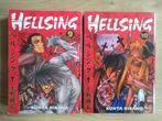2× boeken | Hellsing 9 en 10 van Kohta Hirano ( Dark Horse ), Meerdere comics, Ophalen, Gelezen, Japan (Manga)