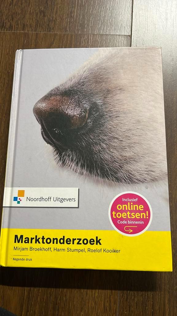 Mirjam Broekhoff - Marktonderzoek, Boeken, Economie, Management en Marketing, Zo goed als nieuw, Management, Ophalen of Verzenden