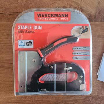 Nietpistool / staple gun Werckmann inc. 800 Nietjes beschikbaar voor biedingen