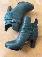 Mooie petrol groene laarsjes Floris van Bommel mt38, Verzenden, Gedragen, Groen