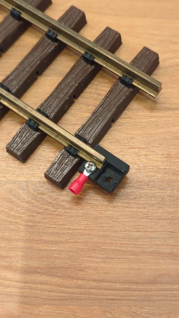 25x Isolerende raillassen met kabelschoentjes voor LGB, Overige merken, 3741TJ, Verzenden, Gelijkstroom of Wisselstroom