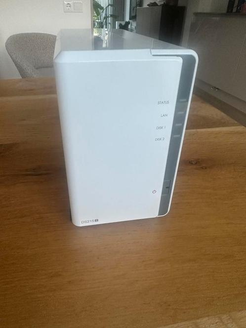 Synology DS215J NAS 2x 3TB WD Red of 2x 2TB Seagate HDD, Computers en Software, NAS, Gebruikt, Ophalen of Verzenden