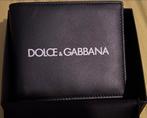 Dolce and Gabbana portemonnee en kaarthouder leer zwart, Ophalen, Nieuw, Zwart, Leer