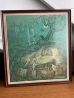 Anton Pieck Prenten - Mooie Illustraties, Antiek en Kunst, Ophalen of Verzenden