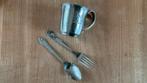 Kinderbestek + beker - Gero Zilmeta Eekhoorn, Ophalen of Verzenden