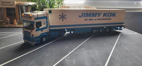 Tekno Jimmy Kok, Hobby en Vrije tijd, Modelauto's | 1:50, Zo goed als nieuw, Bus of Vrachtwagen, Tekno, Ophalen of Verzenden