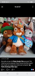 Te koop GEVRAAGD Originele pieter konijn knuffels met tag, Ophalen of Verzenden, Nieuw, Konijn
