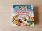 Spellendoos 200 - Collectie van leuke spellen!, Hobby en Vrije tijd, Gezelschapsspellen | Bordspellen, Clown Games, Gebruikt, Ophalen of Verzenden