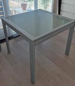 Tafel vierkant 90cm en uitschuifbaar tot 180cm, Ophalen, Rechthoekig, 150 tot 200 cm, 50 tot 100 cm