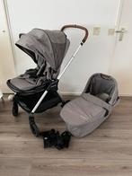 Grijze Combiwagen kinderwagen Nuna inc adapters, Kinderen en Baby's, Kinderwagens en Combinaties, Overige merken, Ophalen of Verzenden