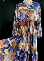 Lollys Laundry zwierige Maxi Jurk Maat S zeer goede staat, Blauw, Ophalen of Verzenden, Zo goed als nieuw, Maat 36 (S)