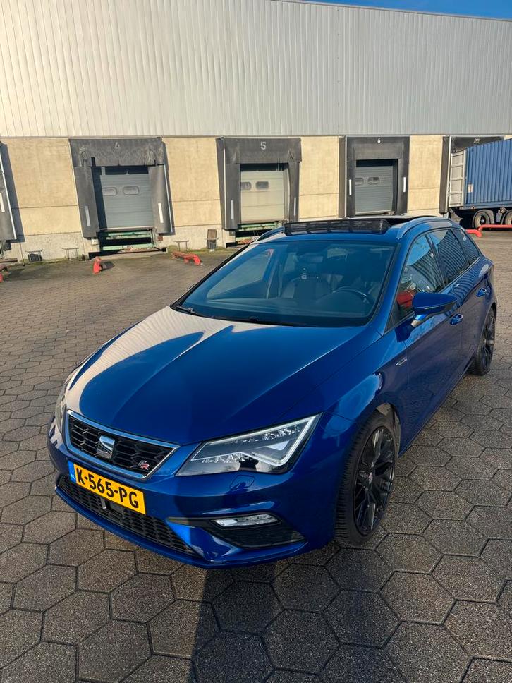 Seat Leon 1.4 Ecotsi 150pk 2017 Blauw, Auto's, Seat, Particulier, Leon, ABS, Adaptieve lichten, Airbags, Airconditioning, Alarm