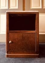 Art Deco Nachtkastje met Marmeren Blad, Antiek en Kunst, Antiek | Meubels | Kasten, Ophalen