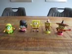 3 verschillende SpongeBob en 2 Minions figuurtjes, Verzamelen, Poppetjes en Figuurtjes, Ophalen of Verzenden, Zo goed als nieuw