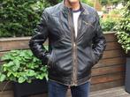 Leren Jas, Kleding | Heren, Jassen | Zomer, Ophalen, Maat 48/50 (M), Zwart, Vanguard
