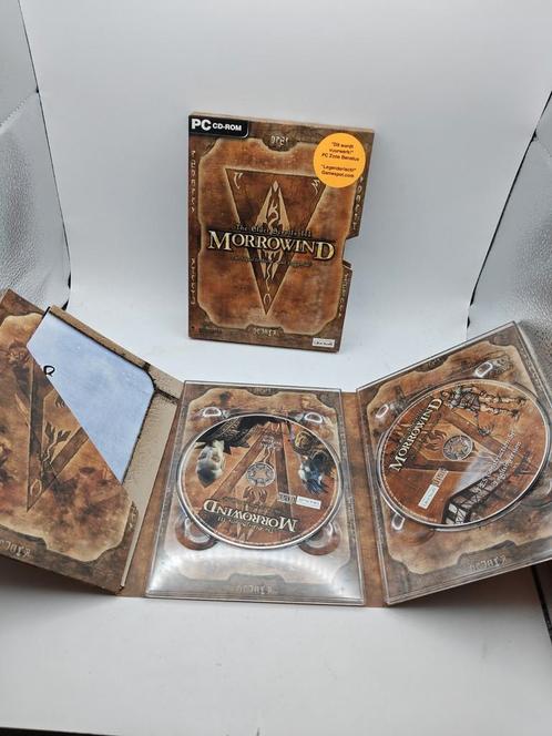 The Elder Scrolls III Morrowind PC, Spelcomputers en Games, Games | Pc, Zo goed als nieuw, Role Playing Game (Rpg), 1 speler, Vanaf 18 jaar