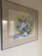 vaas met Hortensia's, Ophalen