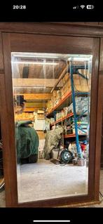 Vintage Spiegel - 150x90cm, Gebruikt, Bruin, 150 tot 200 cm, 50 tot 100 cm