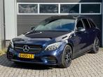 Mercedes-Benz C-klasse Estate 180 AMG Sport Camera, Pano, Xe, Auto's, Mercedes-Benz, Automaat, Euro 6, Blauw, Leder en Stof