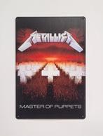 Metallica Master of Puppets reclamebord van metaal wandbord, Info@deconoord.nl, Deco Noord, Nieuw, Ophalen of Verzenden
