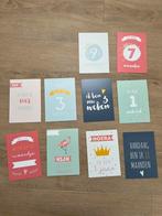 Mijlpaal kaarten, Kinderen en Baby's, Kraamcadeaus en Geboorteborden, Ophalen, Zo goed als nieuw, Kraamcadeau