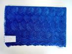 Lap stof: mooie kwaliteit blauw kant 109 x 150 cm, Hobby en Vrije tijd, Stoffen en Lappen, 30 tot 120 cm, Blauw, 30 tot 200 cm