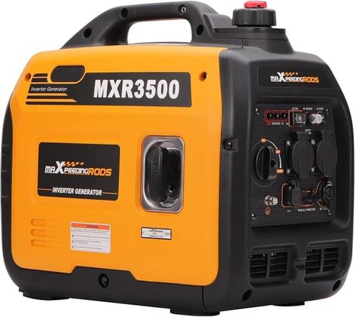 NIEUWE en STILLE generator 3300 Watt - MAXPEEDING MXR3500, Doe-het-zelf en Verbouw, Aggregaten, Nieuw, Benzine, Minder dan 5 kVA