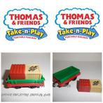 Thomas de Trein Take n Play, Sodor Building Supply Car, Gebruikt, Ophalen of Verzenden