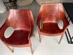 Set van 4 eetkamerstoelen van Sol y Luna, Huis en Inrichting, Stoelen, Ophalen, Gebruikt, Overige kleuren, Leer