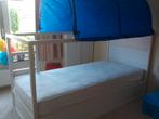 Ikea kura omkeerbaar kinderbed met dakje, Ophalen, Eenpersoons, Zo goed als nieuw, 90 cm