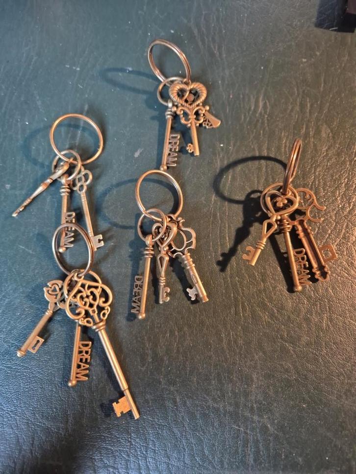 (Moederdag) cadeau – Dream sleutel & hart, Verzamelen, Sleutelhangers, Nieuw, Ophalen of Verzenden