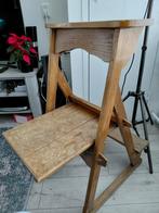 Originele bidstoel, Ophalen