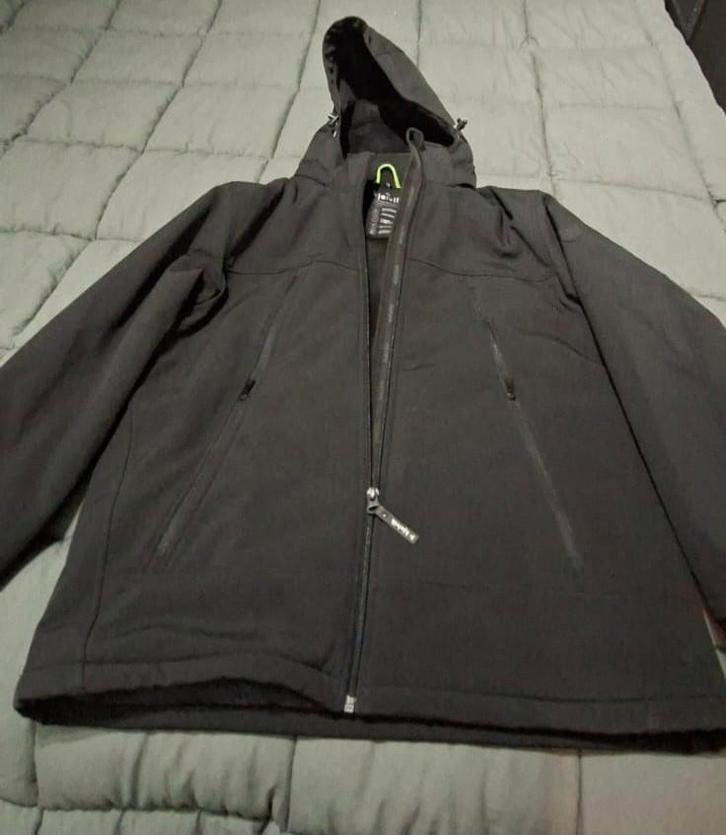 Kjelvik Winterjas 2XL - Herenjas, Kleding | Heren, Jassen | Winter, Zo goed als nieuw, Maat 56/58 (XL), Zwart, Ophalen