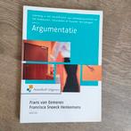 Francisca Snoeck Henkermans - Argumentatie, Ophalen of Verzenden, Gelezen, Francisca Snoeck Henkermans; Frans van Eemeren