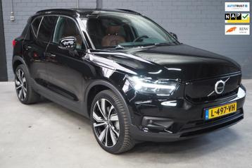 Volvo XC40 Recharge Twin Pro -Schuifdak-cognac leder beschikbaar voor biedingen