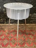 Vintage Ikea 90’s bijzettafel tafel Hatten kunststof, Huis en Inrichting, Tafels | Salontafels, Minder dan 50 cm, Gebruikt, 50 tot 100 cm