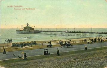 (301-221-023) Scheveningen Boulevard met Wandelhoofd beschikbaar voor biedingen